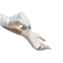Gloves Extra Large Clear 100/Pkt  Powdered 