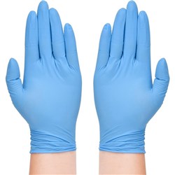 Gloves Small Blue 100/pkt  Powder-Free