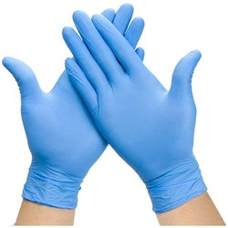 Gloves Large Blue 100/pkt  Powder-Free