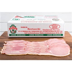 Bacon Long Rindless 2.5kg 