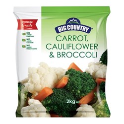 Vegetable Mix Carrot, Cauliflower & Broccoli 2kg 