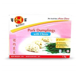 Dumpling Gyoza Pork & Chives 1kg 