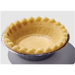 Shell Tart Unbaked 70mm (180) Shortbread 2 and 3/4 inch