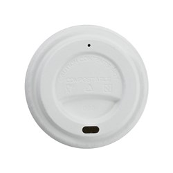 Lid to Suit Moulded Fibre 4oz Coffee Cup  50/pkt