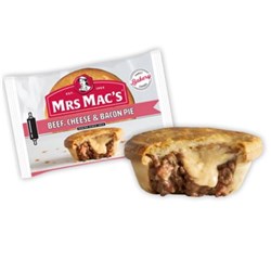 Pie Chunky Steak,Cheese & Bacon 12x240gm 