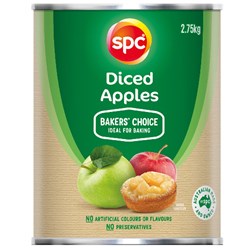 Apple Diced 2.75kg Baker's Choice