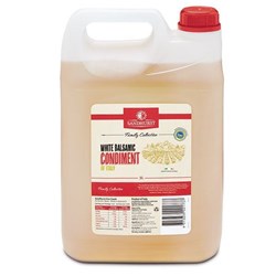 Vinegar White Balsamic 5L White Italian Condiment