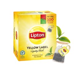 Tea Bags Yellow Label Quality Black 1000s   Tea Cup Bags