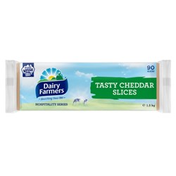 Cheese Tasty Slices 1.5kg 90's