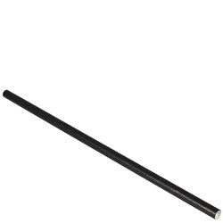 Straws Paper Black 200mm 2500/ctn