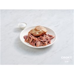 Pork Pulled Smoked 1kg R/W  FROZEN COOKT