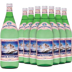 Water Sparkling 12x1L Glass