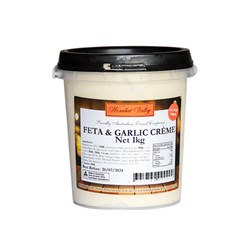 Dip Feta & Garlic Creme 1kg Gluten Free