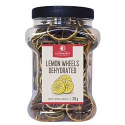 Lemon Wheels Dehydrated 225g 