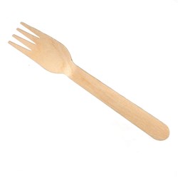 Wooden Forks Cutlery Premium 160mm 1000/ctn