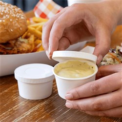 Container 2oz Sauce Cup (60ml) PLA 50/sleeve