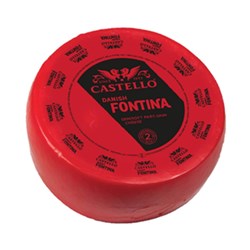 Cheese Fontina Danish Wheel 5KG R/W 