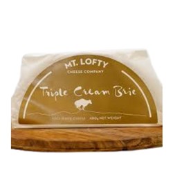 Brie Triple Cream Brique 900gm R/W 