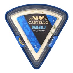 Blue Danish Traditional Wedge 100G 
