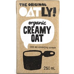 Cream Cooking Organic Creamy 250ml 