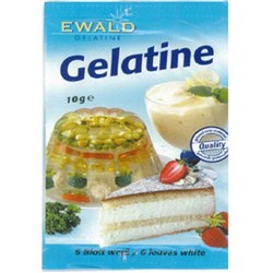 Gelatine Sheets 10G 