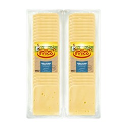 Cheese Maasdam Holland Sliced 1kg (2x500gm)