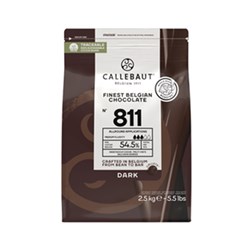 Chocolate Callets Dark 54.5% 811 2.5KG 