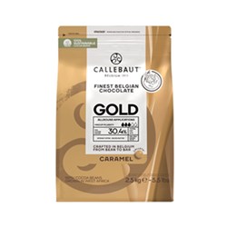 Chocolate Callets Gold Caramel 2.5KG 