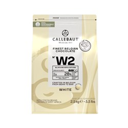Chocolate Callets White Bag 2.5KG 