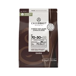 Chocolate Dark Callets 70.5% 2.5KG 