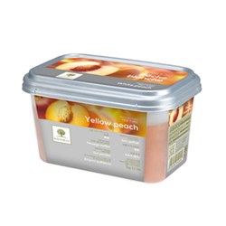 Puree Peach Yellow Frozen 1KG 