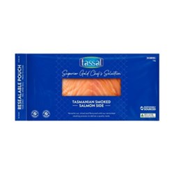 Salmon Smoked Frozen Slices 1KG 