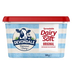 Butter Easy Spread Devondale 500G 