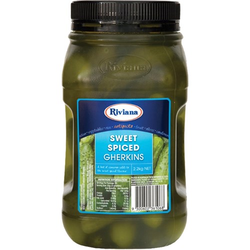 Gherkins Whole Sweet Spiced 2.2kg 