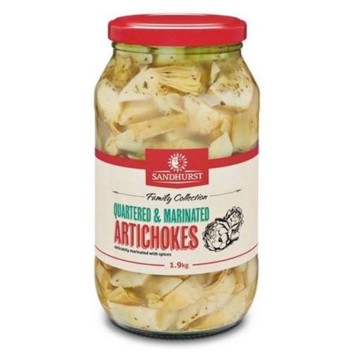 Artichokes Quartered 1.9kg  Marinated