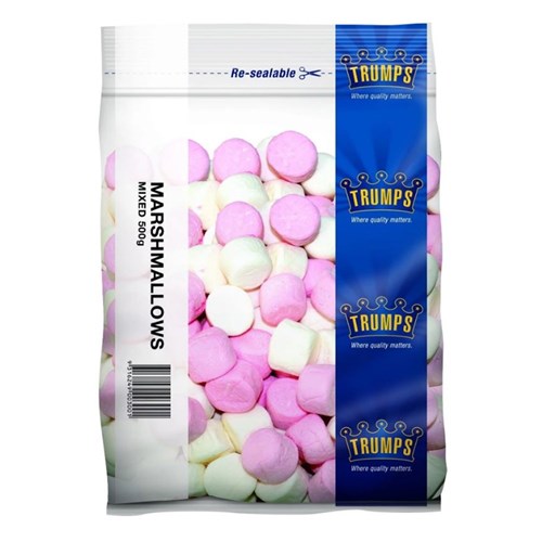 Marshmallows Mix 500g (Pink&White) 