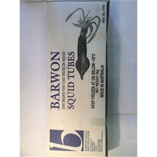 Squid Tubes U/5 5kg Local