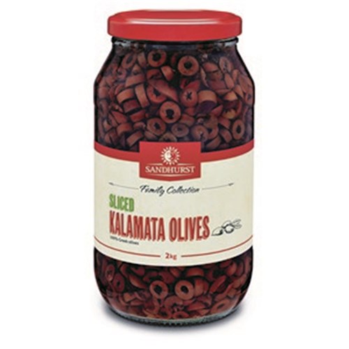 Olives Kalamata Sliced 2kg  