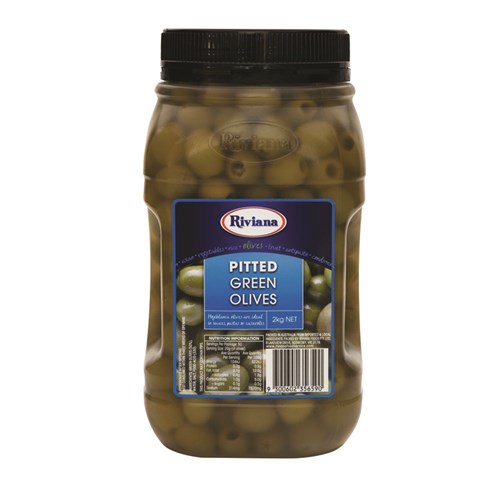Olives Green Pitted 2kg 
