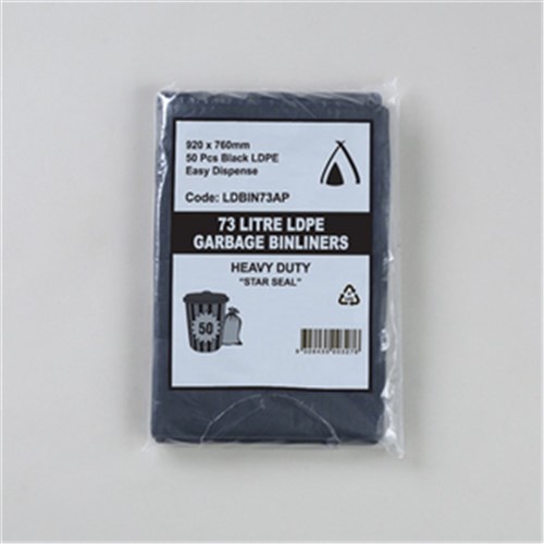 Garbage Bags 73 Ltre All Purp  250/Ct