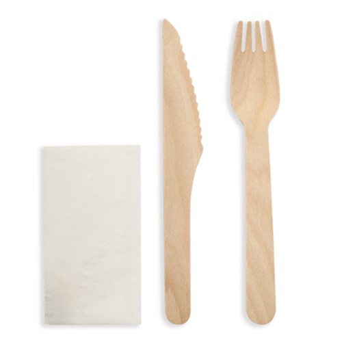 Wooden Cutlery Combo 250/ctn
