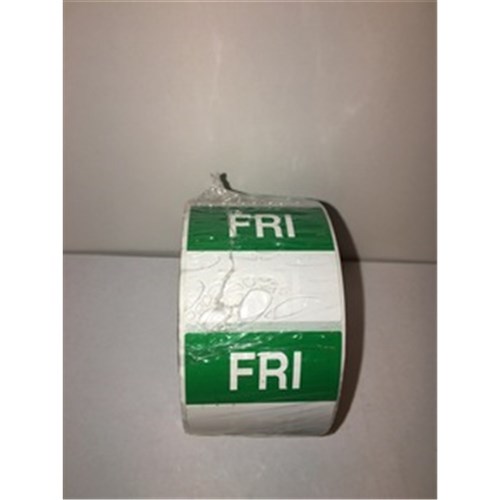 Labels 25mm - Friday 