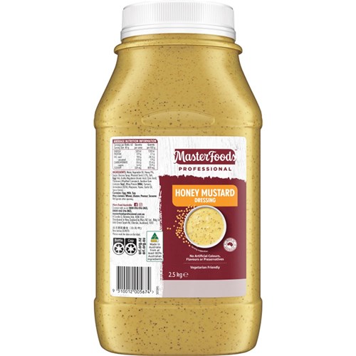Dressing Honey Mustard 2.5kg  