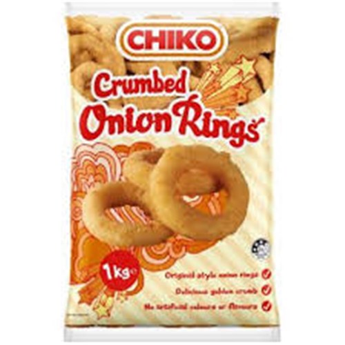 Onion Rings Crumbed 1kg 