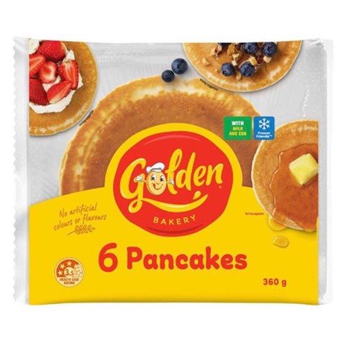 Pancake Golden 6pk x 5 