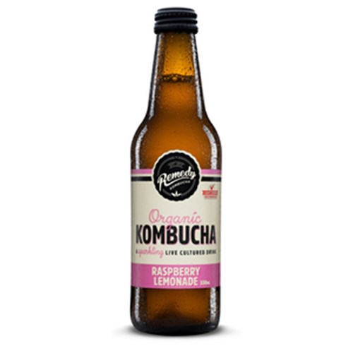 Rasp Lemonade Organic 12x330ml 