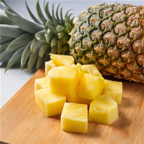 Pineapple Pieces IQF 1kg DNR 