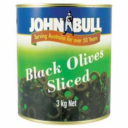 Olives Black Sliced A10 