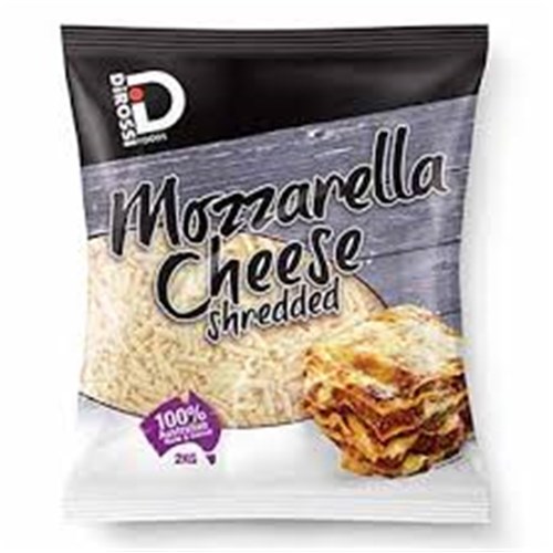 Mozzarella Shredded 2kg 