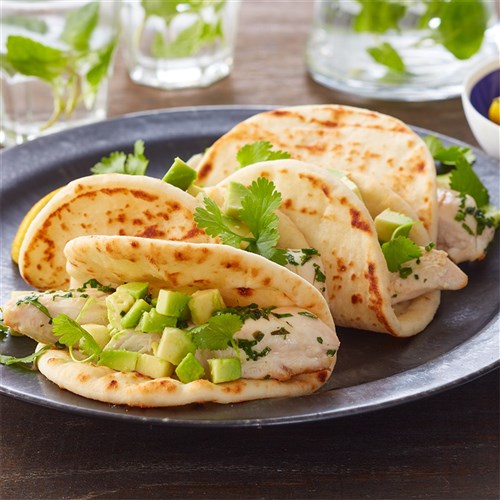 Naan Sliders Plain 40g (12pkx8) 